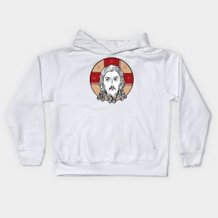 Icon Not Made With Hands v.2 | The Holy Face | Face of Christ Kids Hoodie